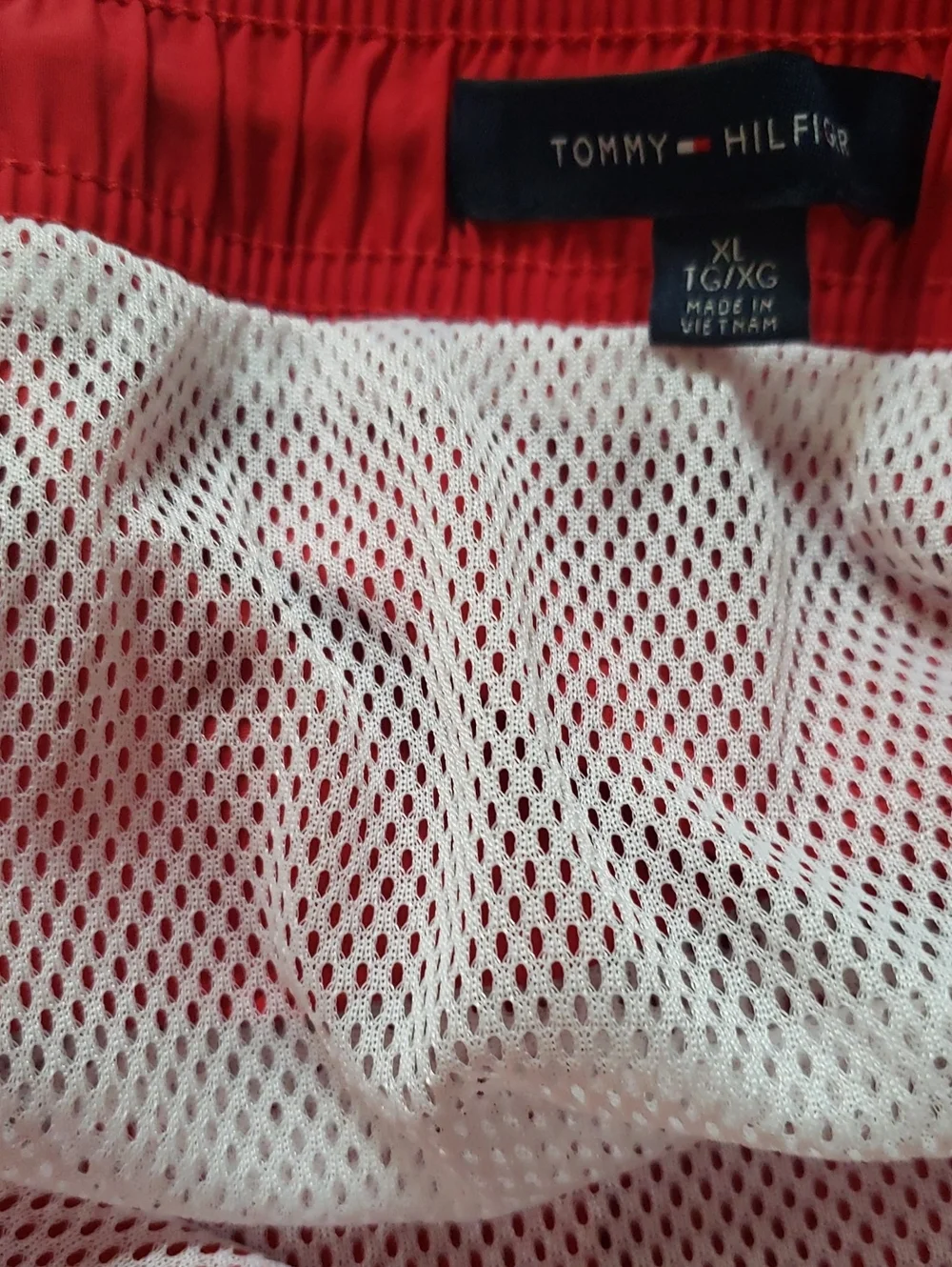 Tommy Hilfiger NWT Classic Red Swim Trunks